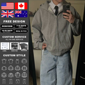 Sudadera con Capucha Kingsen Personalizada con Logotipo, 100% Algodón Grueso, Unisex, Ecológica, Transpirable, Diseño Casual de Primavera - Product Image 2