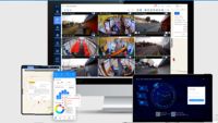 Caméra 3D 360AVM Fish Eye, enregistreur vidéo, ADAS, DSM, AI, MDVR, 8CH, 4G, GPS, WiFi, système de surveillance de la conduite tout-en-un pour camions