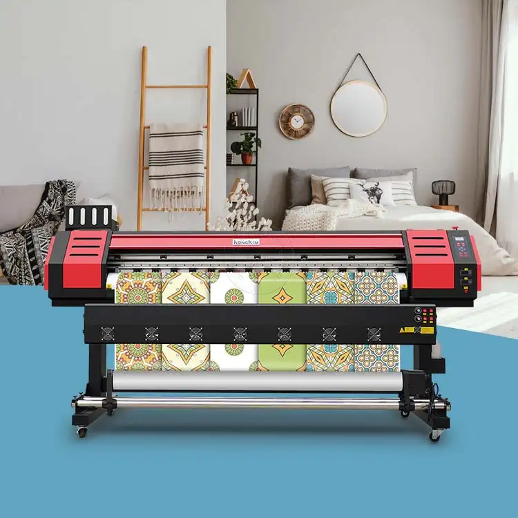 1.9m large format thermal transfer printer sublimation fabric printing machine for polyester fabric