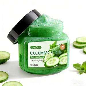 Gucare Gommage Corporel Bio au Concombre et à l'Aloe Vera, Hydratant et Exfoliant Naturel, Vente en Gros OEM ODM, Soin <span class=keywords><strong>de</strong></span> la Peau en Pâte - Product Image 3