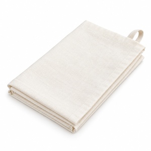 Paño de Cocina de Algodón con Tejido Plano, Aprox. 50x70cm, con Borde Cosido y Asa para Colgar, Logotipo Personalizado Serigrafiado, Regalo para Panadería - Product Image 1