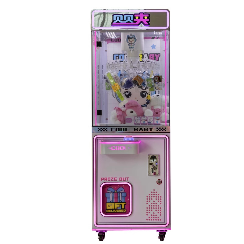 Machine à pinces rose
