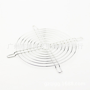 Vente directe d'usine, grille de protection pour ventilateur de 13,5 cm, placage chrome, maille métallique, protection pour ventilateur axial, accessoire de refroidissement - Product Image 4