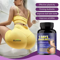 Capsules Premium pour l'amélioration des fesses : Pilules pour un lifting des hanches et des fesses en 3 jours, favorisant la croissance, le lifting et le raffermissement des fessiers, capsules pour des hanches plus volumineuses