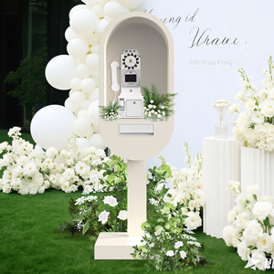 Cabine Téléphonique Blanche avec Téléphone Livre d'Or Audio, Cabine Téléphonique de Mariage <span class=keywords><strong>Londres</strong></span> pour Décoration d'Événements de Mariage - Product Image 4