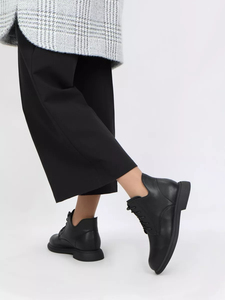 Casual Fashion <strong>Genuine</strong> <strong>Leather</strong> <strong>Women's</strong> Autumn and Winter Short <strong>Boots</strong>, Slip-resistant, Lightweight, Customizable Footwear. - Product Image 3
