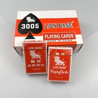 Cartes à jouer promotionnelles pour salon professionnel, sur mesure, 290 g/m², sans plastique, avec revêtement écologique et glisse fluide, avec boîte en papier pour usage familial