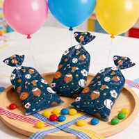 Sac à bonbons sportif de style nouveau, sac cadeau pour fête d'anniversaire d'enfants, sac cadeau de Noël