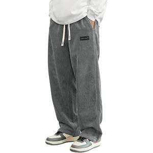 <span class=keywords><strong>Pantaloni</strong></span> Casual da Uomo <span class=keywords><strong>in</strong></span> Corduroy Nuovi per Primavera e Autunno, Stile High Street, Marca di Moda, Gamba Dritta Retrò, di Tendenza - Product Image 5