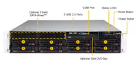 Server Supermicro CSE-836BE1C-R1K03B dengan Memori 16GB dan CPU, Penyimpanan Jaringan NAS Cloud, HDD dan SSD Hard Drive Tersedia