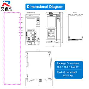 ซีพียู 6ES7515-2FN03-0AB0 ของแท้ใหม่เอี่ยม 1515F-2 PN หน่วยประมวลผลกลาง SIMATIC S7-1500F PLC คอนโทรลเลอร์ 6es7515-2fn03-0ab0 - Product Image 2