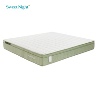 Hochwertige Hybrid-Memory-Foam-Matratze mit Taschenfederkern 25cm Dick Orthopädische Unterstützung für Krankenhaus und Schlafzimmer 15 Jahre Garantie