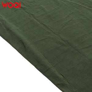 Sac de couchage en molleton de coton Woqi, type enveloppe, vert militaire, 0,5 kg, respirant, pour adultes, camping en plein air, randonnée - Product Image 5