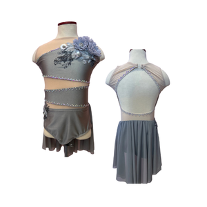 Les costumes de ballet Ashy_Ash sont fabriqués avec des matériaux de première qualité, confortables et élastiques, parfaits pour les mouvements agiles. - Product Image 5