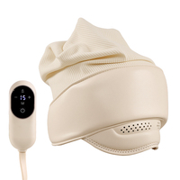 Masseur de cou multi-zones avec airbag, thérapie thermique, Bluetooth, commande manuelle filaire, rechargeable par USB pour le voyage/le bureau, soulagement du stress