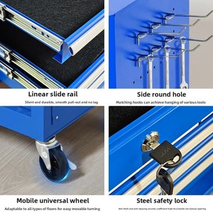 Professional Manufactures Drawers <b>Tool</b> <b>Tool</b> Box Storage Steel <b>Tool</b> Cabinet CE OEM Workshop & Car Repairing - Product Image 3