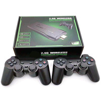 Console de jeu rétro M8, manettes sans fil 2.4G, jeux d'arcade classiques pour deux joueurs, console de jeu TV à domicile, cadeau pour adultes et enfants