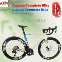 Vélo complet personnalisé FACTORR équipé d'un groupe Shimano pour réaliser le rêve d'posséder un vélo de route haut de gamme, pièces de vélo pour Factor