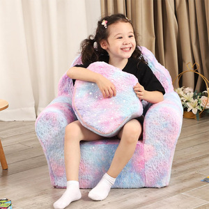 Children's <b>Sofa</b> Cube Chair High Density Foam Stool Reading Corner Single Seat For Boys And Girls Durable <b>Kids</b> Chair - Product Image 4