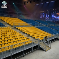 Tribune mobile modulaire télescopique de 20 pieds pour stade, gymnase et autres événements sportifs