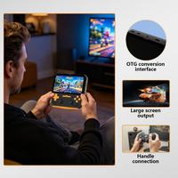 Nouveauté GS1 Console de jeu portable avec écran IPS de 5 pouces, 30+ simulateurs intégrés, écran HD, Wi-Fi intégré, 20000 jeux