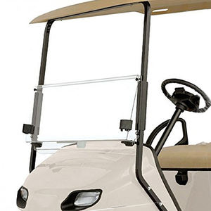 Parabrisas delantero plegable para carrito de golf, protector de plástico transparente duradero, otras piezas exteriores, decoración exterior - Product Image 1