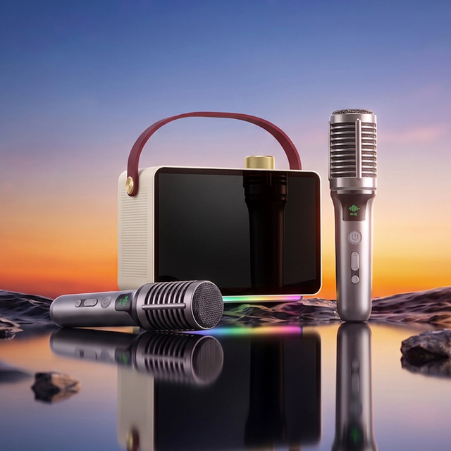 NEW Karaoke Machine for Adults, Built-in 8.0" HD Lyrics Screen, Supports WiFi HDMI USB and TF, Portable Karaoke Player