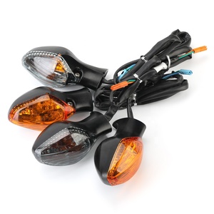 Intermitentes delanteros y traseros con certificación E4, luz indicadora para <span class=keywords><strong>Honda</strong></span> CRF250L Rally <span class=keywords><strong>CRF</strong></span> 250L CRF300L Rally <span class=keywords><strong>CRF</strong></span> <span class=keywords><strong>300L</strong></span> - Product Image 1