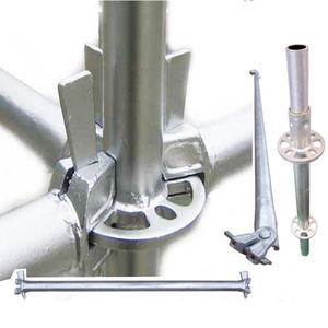 Strong Scaffold Ladder Beam Capacity Hot <b>Dip</b> Galvanized Q235 Scaffolding System Ringlock - Product Image 3