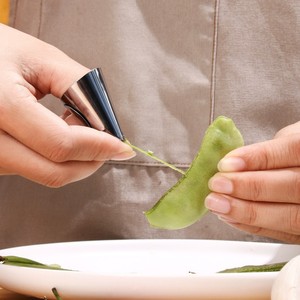 Protège-doigts en acier inoxydable pour éplucher l'ail, pour une utilisation en cuisine - Product Image 2