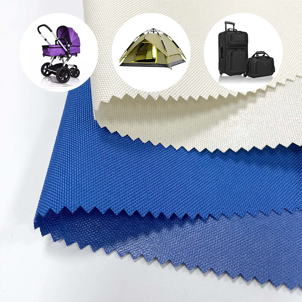 100% Polyester 300d 600d 900d Pu Coated Oxford Fabric for Awning Tent Luggage Bags