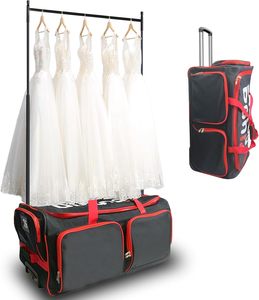 Muestra Gratuita, Bolsa de Baile Plegable con Ruedas, Bolsa de Viaje con Perchero, Bolsa de Lona para Baile, Venta Caliente de Fábrica OEM - Product Image 1