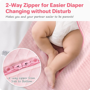 ถุงนอนผ้าฝ้ายนุ่มแบบพกพาสำหรับเด็กทารกรับประกันคุณภาพตามสั่งขนาด - Product Image 6