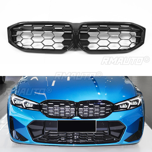 Rejillas Delanteras para Coche, Rejillas de Competición para BMW Serie 3 G20 G21 LCI 2023+, Estilo Diamante Meteoro, Accesorios de Repuesto para Coche - Product Image 2
