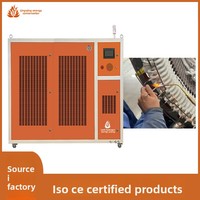 Machine de découpe à flamme HHO robuste 380V, générateur oxyhydrogène 26,3KW, débit de gaz 8000L/h pour plaques d'acier au carbone épaisses de 1 à 50 mm