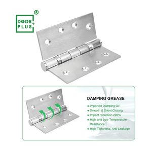Doorplus Hardware Accessory 304 Stainless Steel <strong>Door</strong> <strong>Hinges</strong> Iron Metal <strong>Window</strong> Round Corner Spring <strong>Door</strong> <strong>Hinge</strong> for Wooden <strong>Door</strong> - Product Image 3