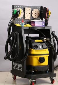 Rivoluzionaria lucidatrice pneumatica per Auto a doppia stazione con estrazione sottovuoto, Auto senza polvere per una finitura impeccabile - Product Image 2