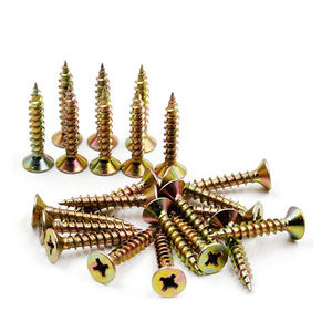 Acciaio al carbonio giallo zinco galvanizzato Phillips a croce svasata - Product Image 1