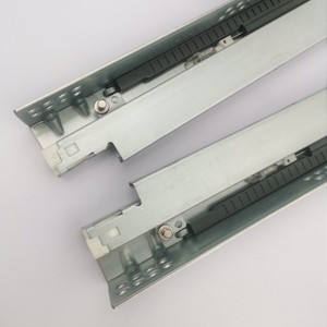 Tùy Chỉnh 3 Gấp 30 Kg Nhiệm Vụ Nặng Nề Ngăn Kéo Hướng Dẫn Thép Nhà Bếp Giấu Tủ Slide Kính Thiên Văn Mềm Đóng Cửa Ngăn Kéo Trượt Đường Sắt - Product Image 3