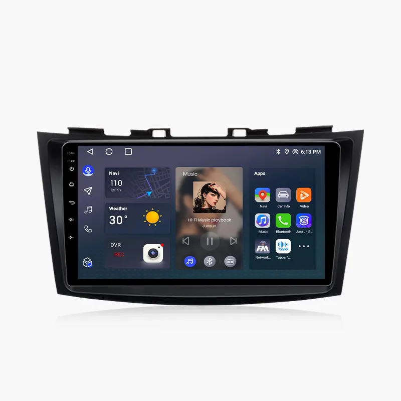 Junsun Factory OEM untuk Suzuki Swift 4 CarPlay Android Car navigasi Radio untuk Suzuki Swift 4 2011-2017 Autoradio Car DVD Player