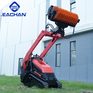 中国価格CE EPAミニスキッドステアローダーオーチャードスウィーピングスノーラバースキッドステアローダーファームディーゼル小型スキッドステアローダー - Product Image 1