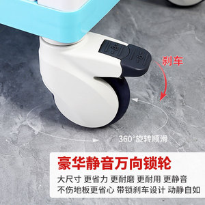 ABS medical <b>record</b> trolley, A4 plastic medical <b>record</b> folder, reinforced and thickened medical <b>record</b> board, hospital medical - Product Image 4