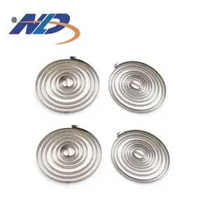 OEM Metal Ring Wire Small Stainless Steel Electrical Contacts Clips Flat Leaf Spring
