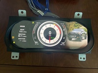 Kluster Digital untuk Toyota Hilux Revo 2016-2024 Tuning Virtual Cockpit Speedometer Instrument Cluster