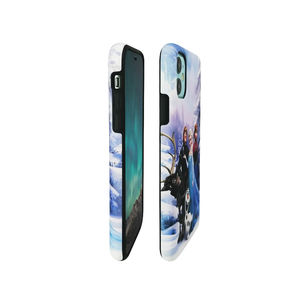 Custodia a sublimazione 2 in 1 a tema congelato con design di animazione per <span class=keywords><strong>iPhone</strong></span> <span class=keywords><strong>11</strong></span> nuova cover mobile a colori con paraurti in TPU - Product Image 2
