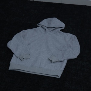 Sweat-shirt à capuche en tissu polaire épais personnalisé, couleur unie, pour hommes et femmes, design ample de haute qualité - Product Image 5