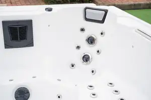 Fabricants de spa au sol spa extérieur personnalisé design balboa bain à remous spa extérieur jacuzzier 6 personnes