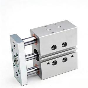 Cilindro Neumático Lineal <span class=keywords><strong>de</strong></span> Precisión Serie DFM, Cilindro <span class=keywords><strong>de</strong></span> Aire Guiado para Automatización Industrial <span class=keywords><strong>de</strong></span> Alta Precisión - Product Image 4