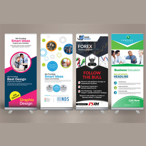 Doppelseitiges Roll-up Banner, Roll-up Stand Banner für Werbezwecke - Product Image 6