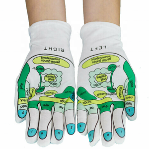 Chaussettes <span class=keywords><strong>de</strong></span> réflexologie pour massage des <span class=keywords><strong>pieds</strong></span> avec zones <span class=keywords><strong>de</strong></span> réflexologie marquées, 95% coton, 5% élasthanne, <span class=keywords><strong>gants</strong></span> <span class=keywords><strong>de</strong></span> réflexologie - Product Image 3